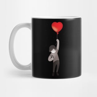 Floating Heart Mug